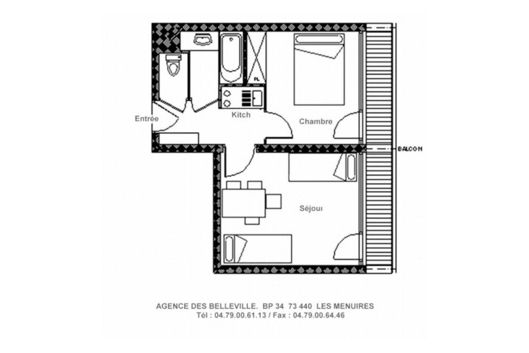 Residence Chaviere - Appartement Confortable - Pied Des Pistes Mae-2404 سان-مارتن-دي-بيفيل المظهر الخارجي الصورة